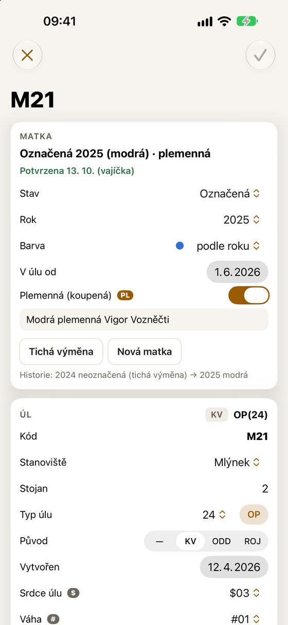 Matka přesně